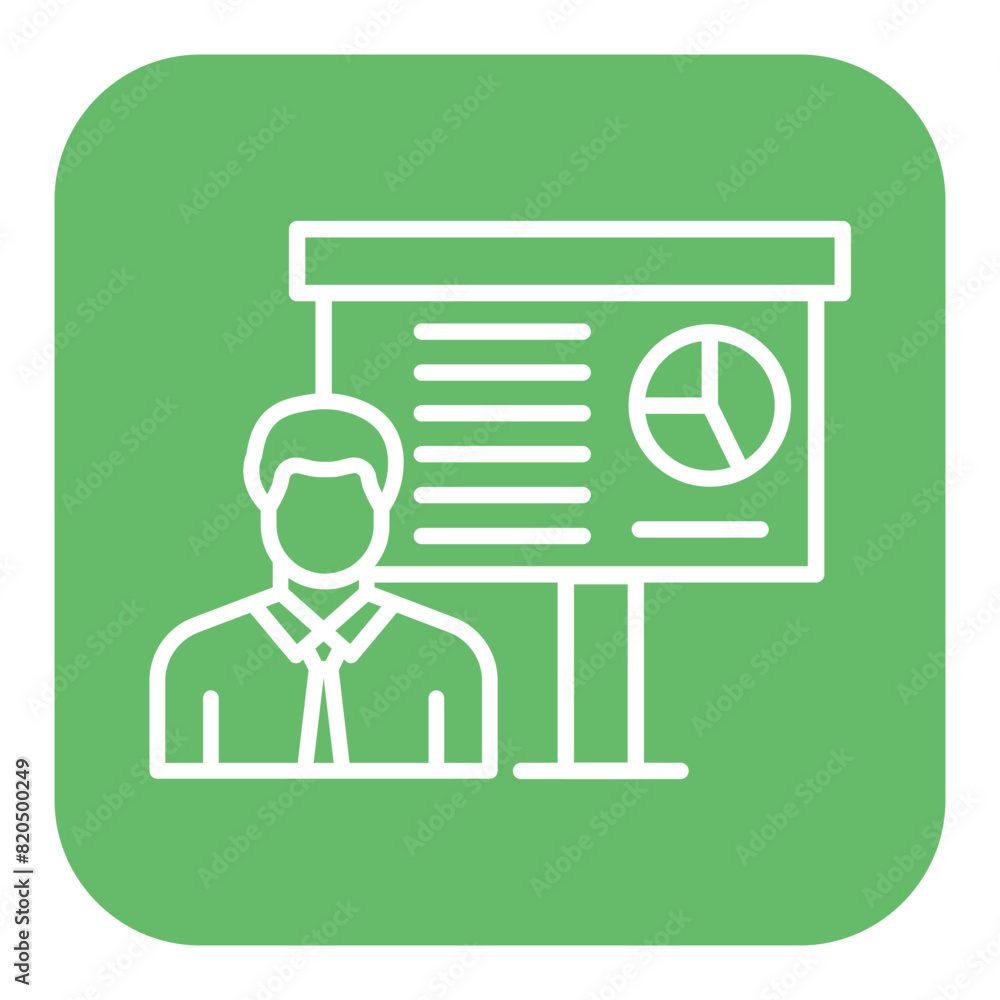 Pitching Event vector icon. Can be used for Coworking Space iconset. Pitching Event vector icon. Can be used for Coworking Space iconset.
