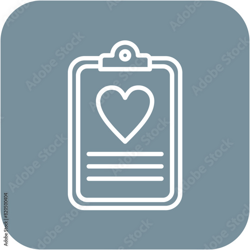 Data Concerning Health vector icon. Can be used for Compliance And Regulation iconset.