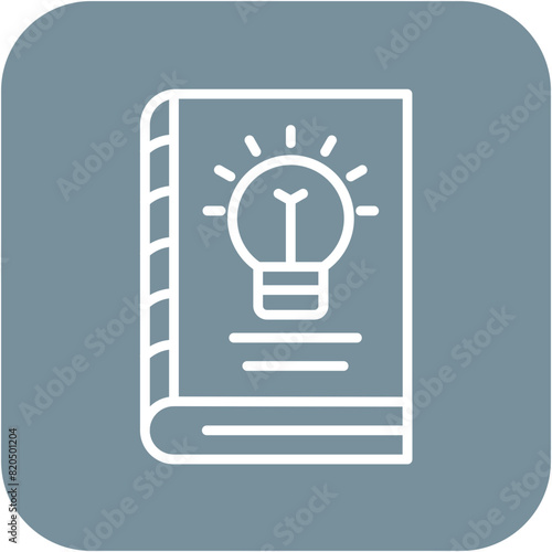 Advice Book vector icon. Can be used for Business and HR iconset.