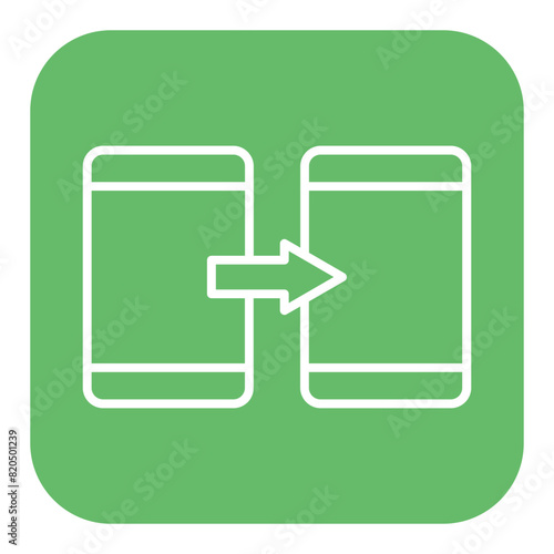 Phone Cloning vector icon. Can be used for Crime Investigation iconset.
