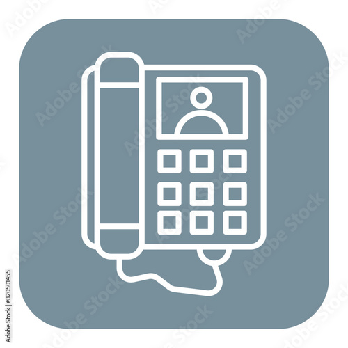 Phone Surveillance vector icon. Can be used for Crime Investigation iconset.
