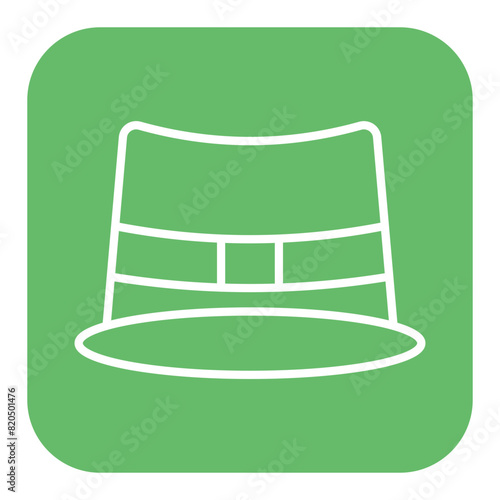 Detective Hat vector icon. Can be used for Crime Investigation iconset.