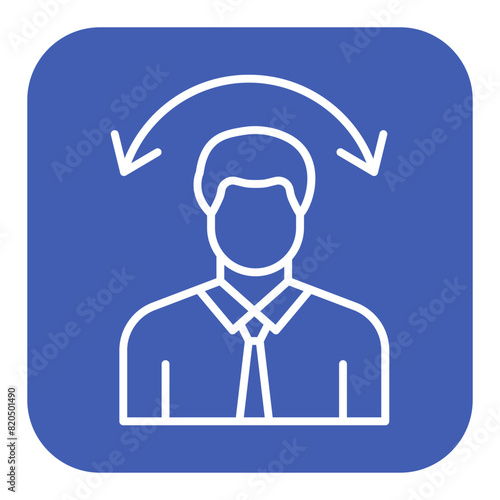 Male Client vector icon. Can be used for Crime Investigation iconset.