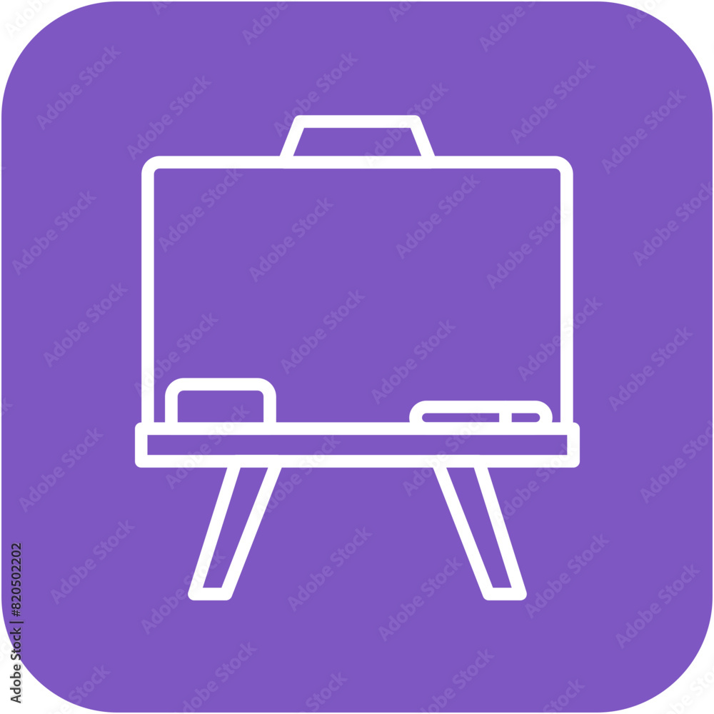 Chalkboard vector icon. Can be used for Business and HR iconset. Chalkboard vector icon. Can be used for Business and HR iconset.