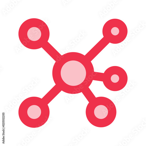 network outline fill icon