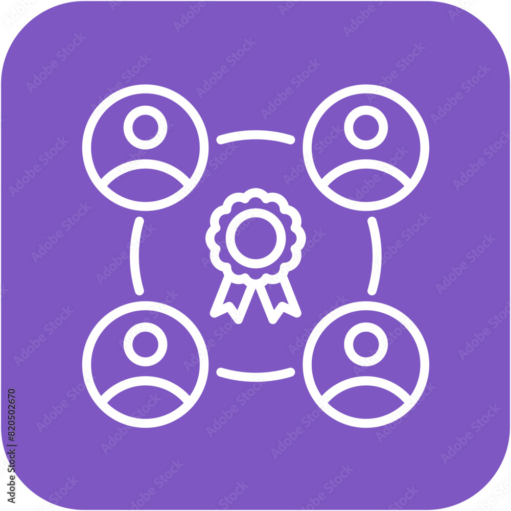 Collective Achievement vector icon. Can be used for Teamwork iconset. Collective Achievement vector icon. Can be used for Teamwork iconset.