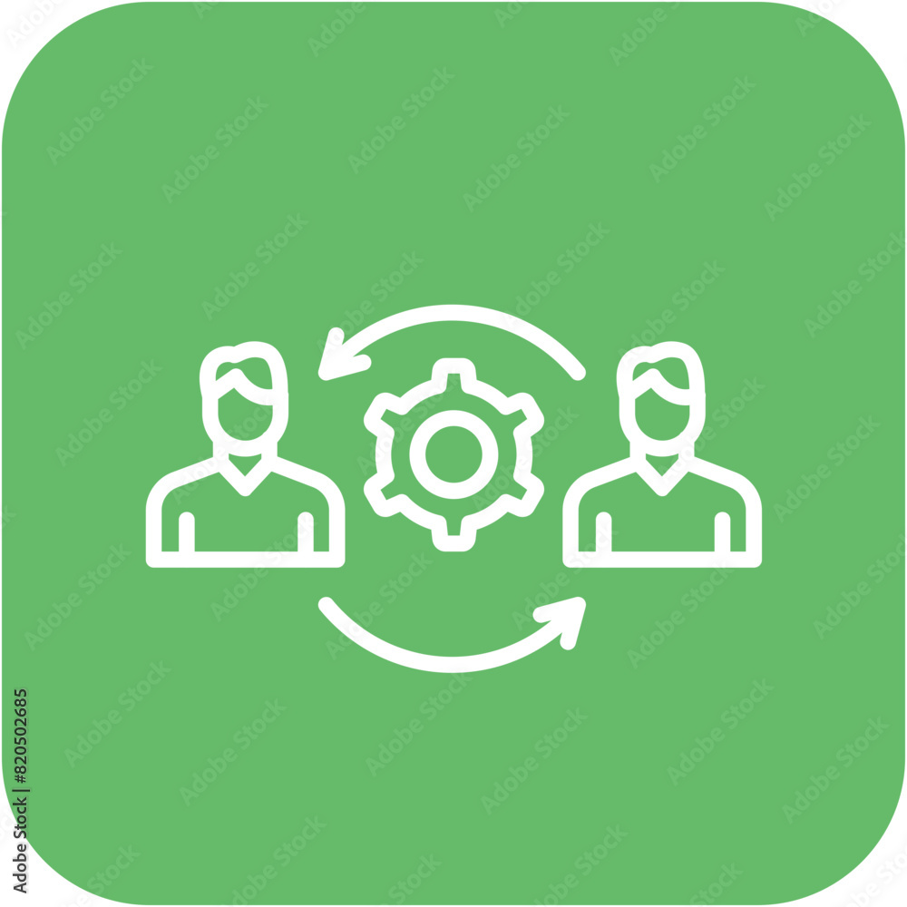 Synergetic Solutions vector icon. Can be used for Teamwork iconset. Synergetic Solutions vector icon. Can be used for Teamwork iconset.