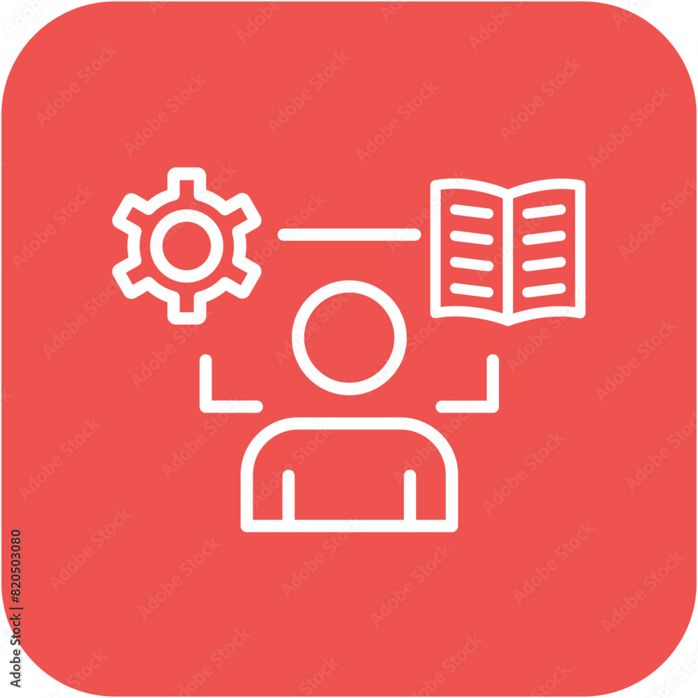 Learning vector icon. Can be used for Personal Growth iconset. Learning vector icon. Can be used for Personal Growth iconset.