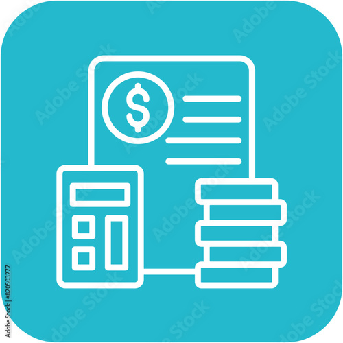 Project Budget vector icon. Can be used for Project Assesment iconset.