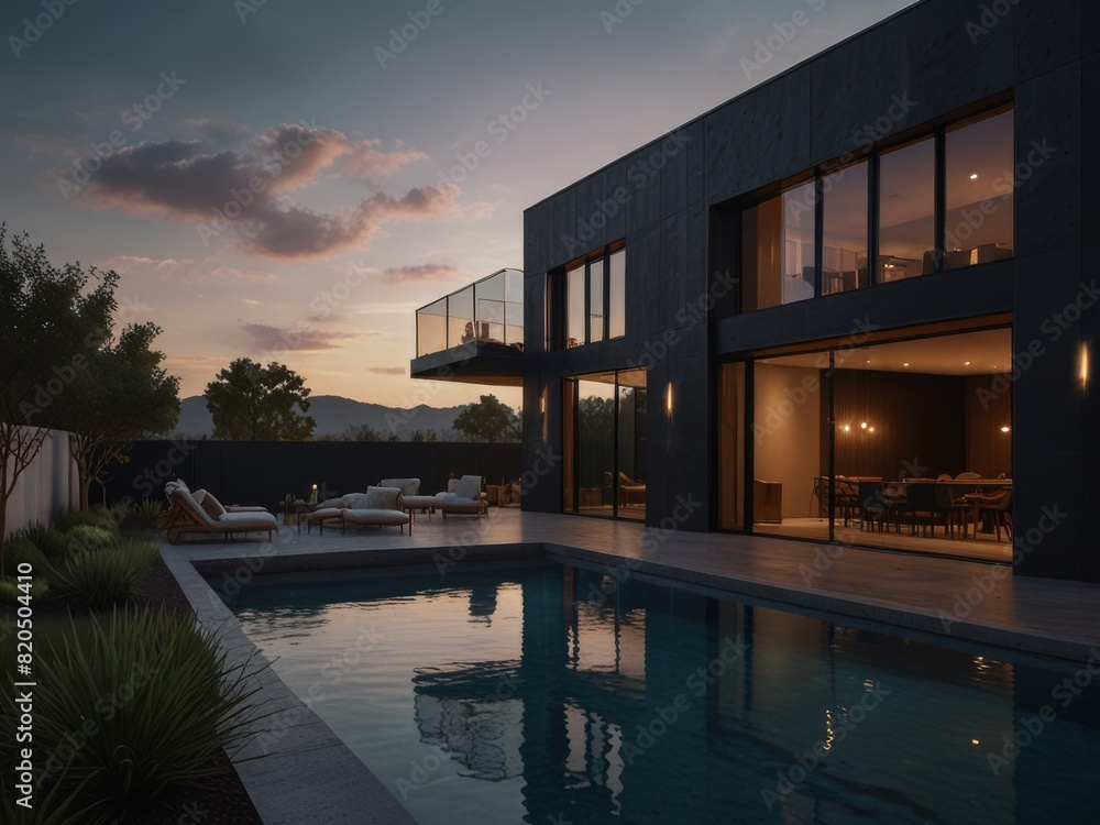 Obraz premium modern concept of a house