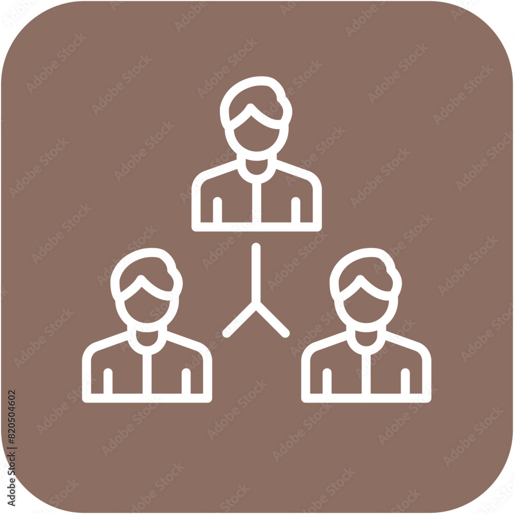 Team Collaboration vector icon. Can be used for Action Plan iconset.