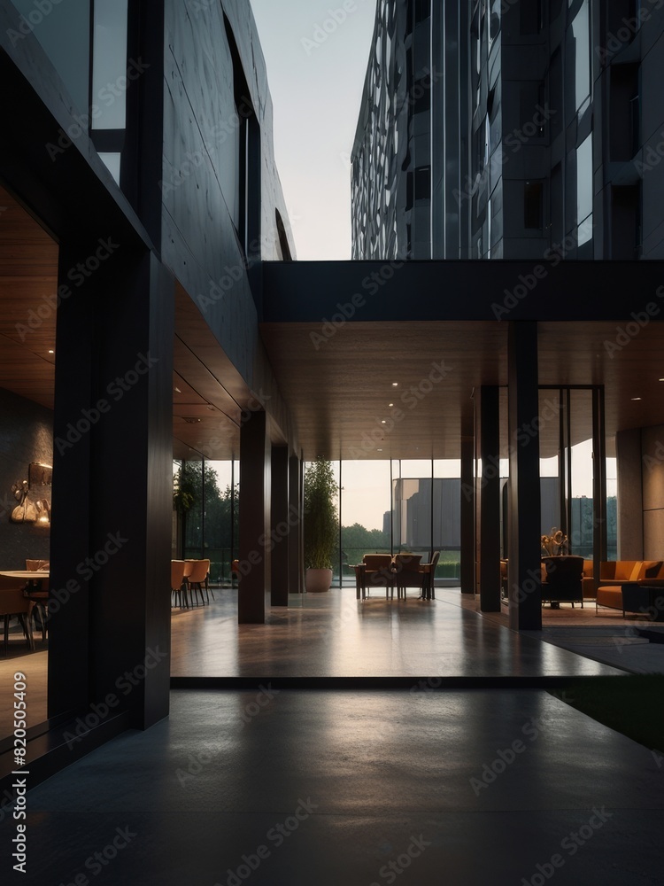Fototapeta premium modern concept of a house