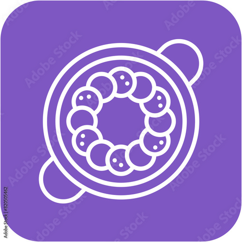 Ratatouille vector icon. Can be used for World Cuisine iconset.