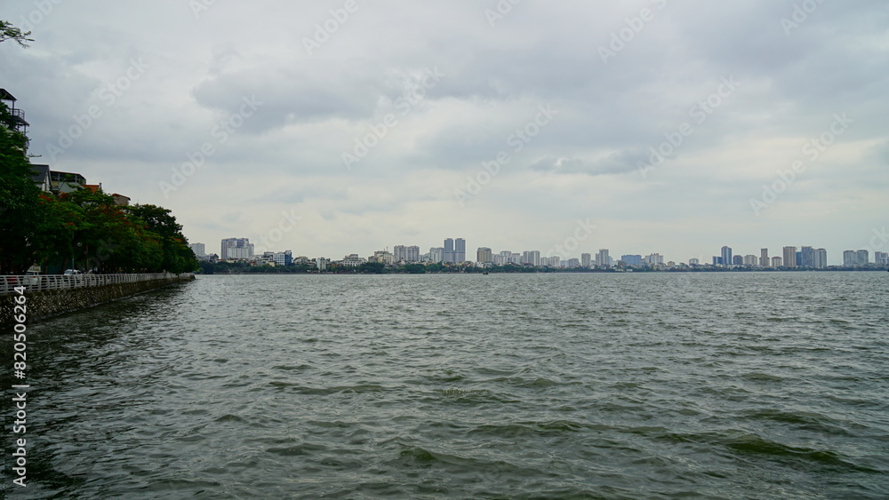 Landscape of Hanoi's West Lake