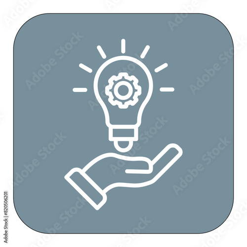 Creative Solution vector icon. Can be used for Business and Finance iconset.