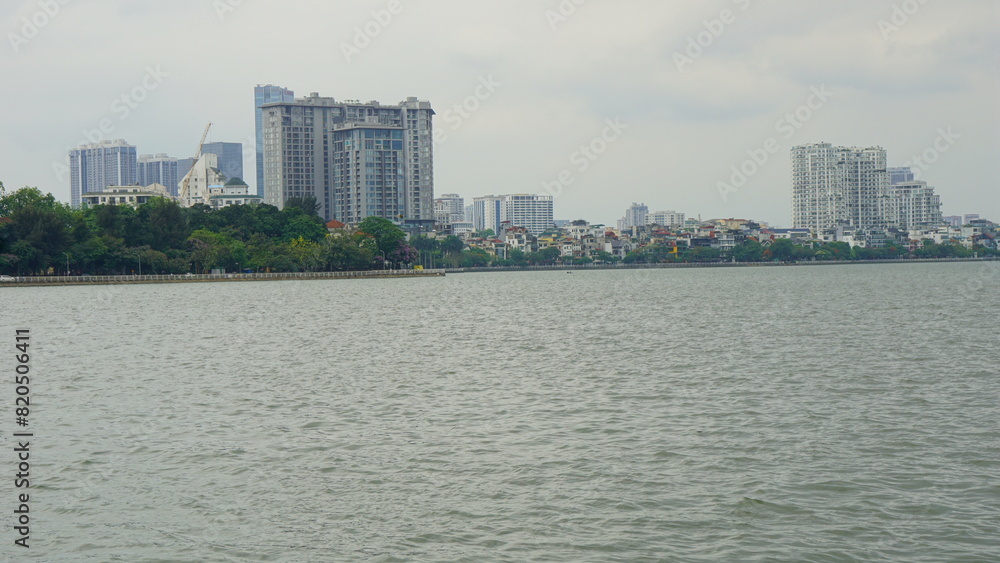 Obraz premium Landscape of Hanoi's West Lake