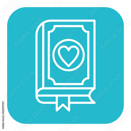 Poetry vector icon. Can be used for Literature iconset.