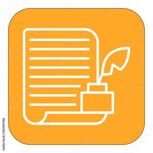 Literature vector icon. Can be used for Literature iconset.