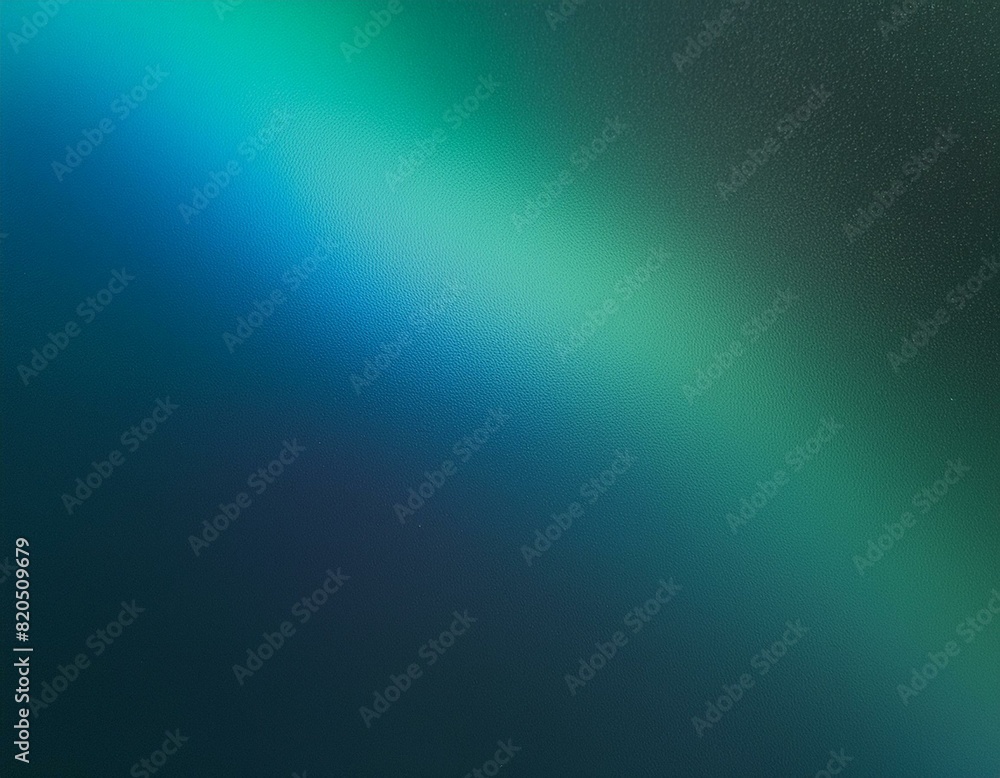 Obraz premium Enigmatic Echoes: Dark Teal and Blue Gradient