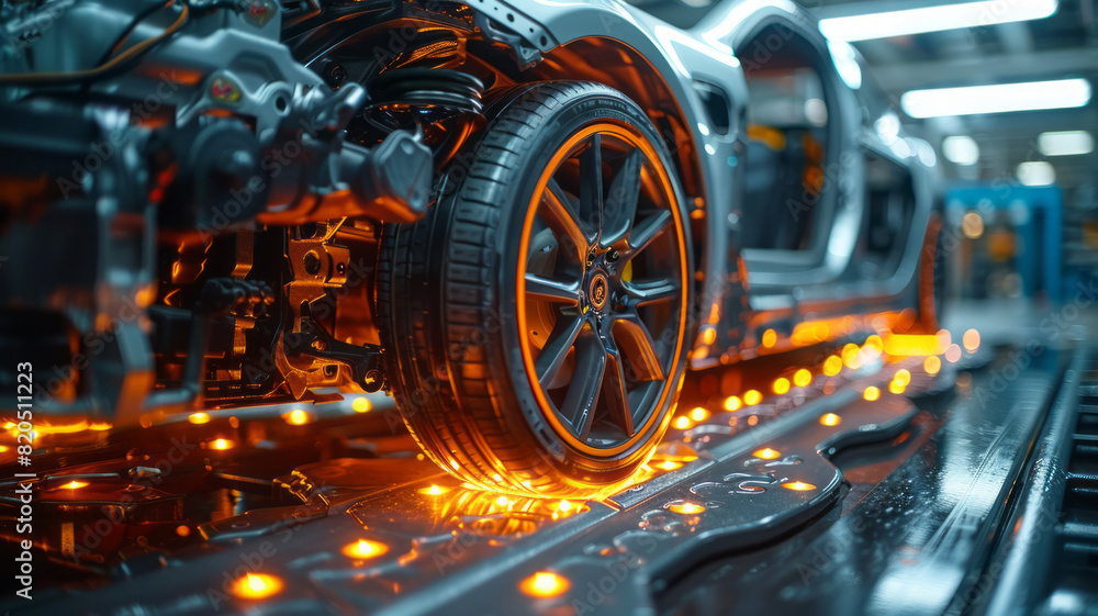 flow of electricity in the components of an electric car,generative ai flow of electricity in the components of an electric car,generative ai