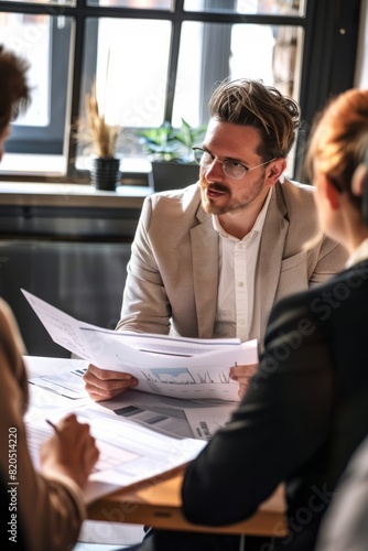 A salesperson attending a training workshop to improve their sales skills and techniques, Generative AI