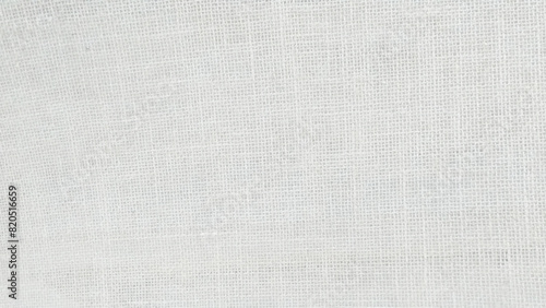 White cotton fabric cloth texture for background, natural textile pattern. White cotton rag texture. natural fabric background. 