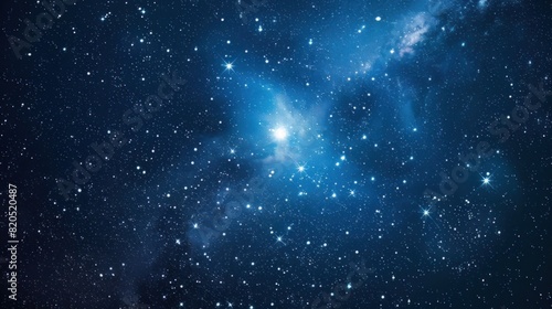 A background depicting stars and stardust in the Milky Way galaxy.