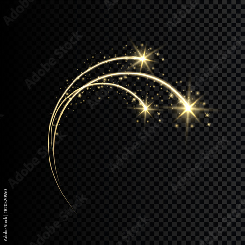 Effect sparkling stars light burst explosion, flickering and flashing lights. collection of different light effects on black background. transparent lens flares and lighting effects. vector design.