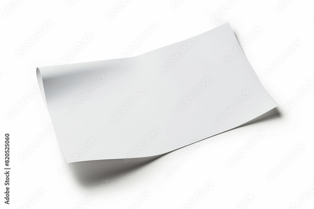 Paper Mockup on Isolated Background created with Generative AI Paper Mockup on Isolated Background created with Generative AI