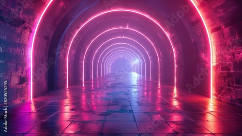 light through the tunnel