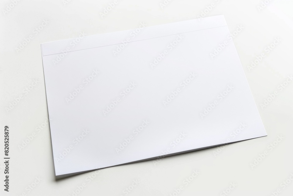 Paper Mockup on Isolated Background created with Generative AI Paper Mockup on Isolated Background created with Generative AI