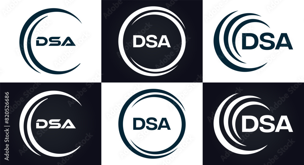 DSA logo. D S A design. White DSA letter. DSA, D S A letter logo design. D S A letter logo design in FIVE, FOUR, THREE, style. letter logo set in one artboard. D S A letter logo vector design.
DSA logo. D S A design. White DSA letter. DSA, D S A letter logo design. D S A letter logo design in FIVE, FOUR, THREE, style. letter logo set in one artboard. D S A letter logo vector design.