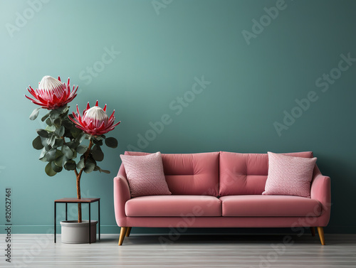 Gorgious Wall mockup design © MdMaruf