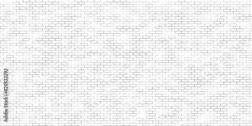 White brick wall is texture vector for use wallpaper. Abstract pattern stonewall background. White brick building house wall.