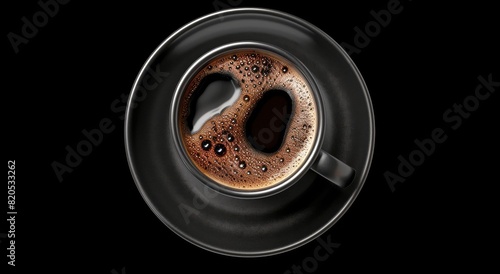 A Cup of Coffee With a Spoon
