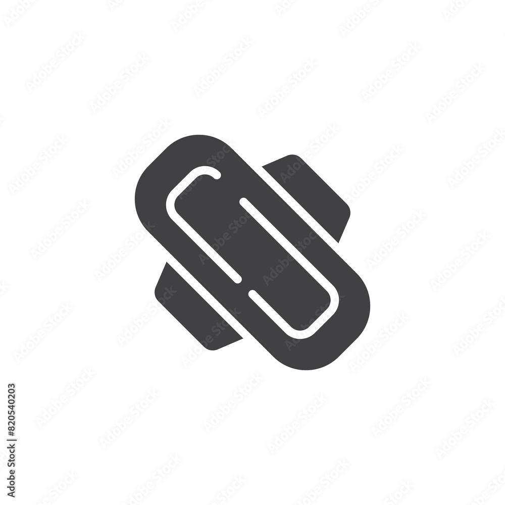 Menstrual pad vector icon Menstrual pad vector icon