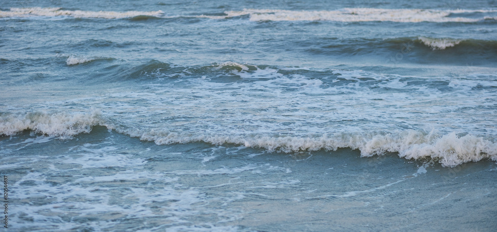 Fototapeta premium Landscape image of sea wave