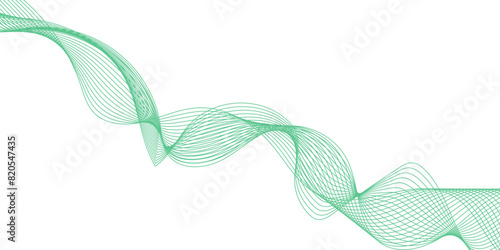 Curve wave seamless pattern. Line art striped graphic template design. Vector business Illustration pattern of lines in transparent background
