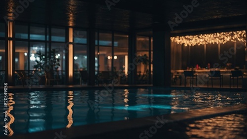 Indoor Aesthetic Pool. © DEER FLUFFY