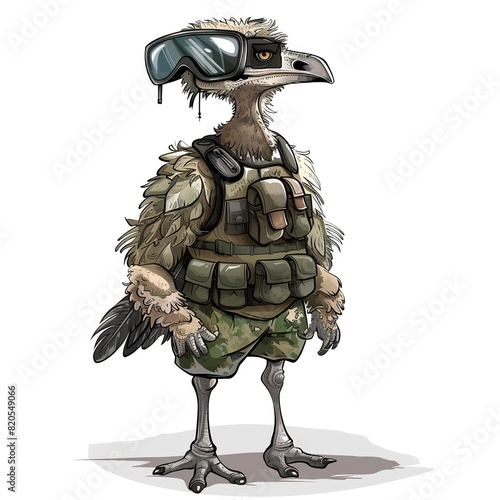 Emu military fashion