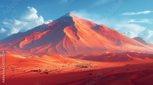 Vast Desert Background