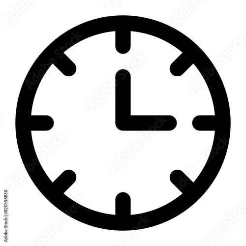 clock icon for illustration