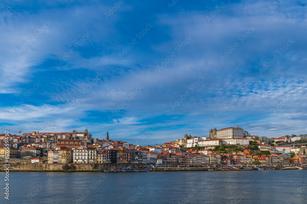 Porto,Portugal. The second-largest city and located along the Douro river. UNESCO proclaimed as World Heritage Site. Porto,Portugal. The second-largest city and located along the Douro river. UNESCO proclaimed as World Heritage Site.