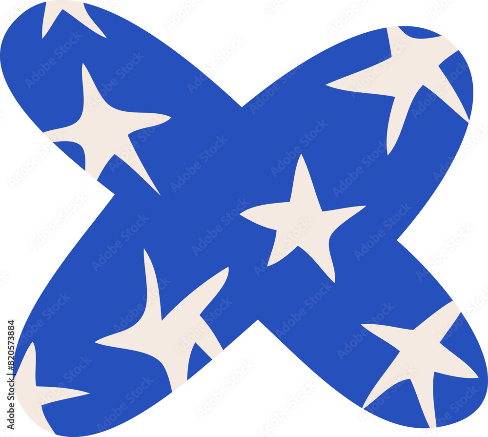 Obraz premium Organic shape element vector