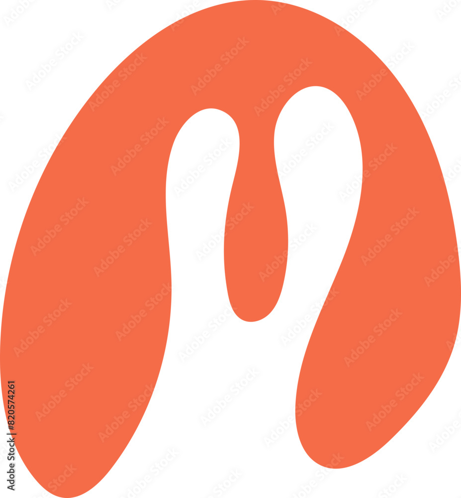 Organic shape element vector Organic shape element vector