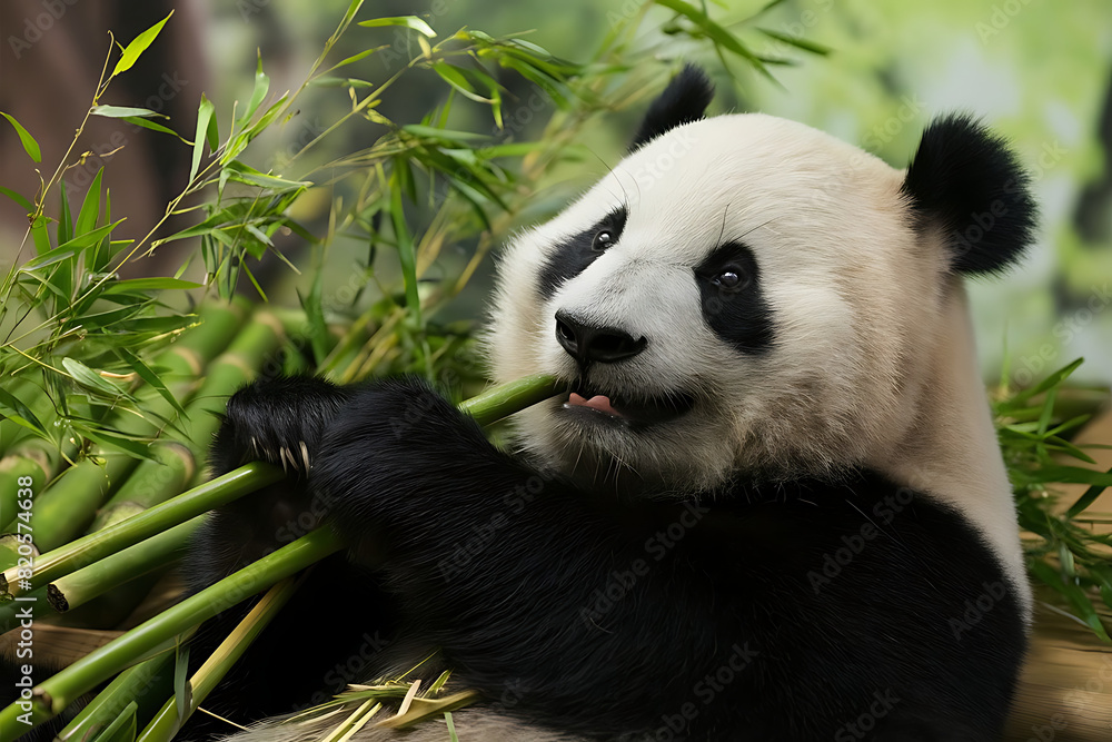 Fototapeta premium giant panda bear