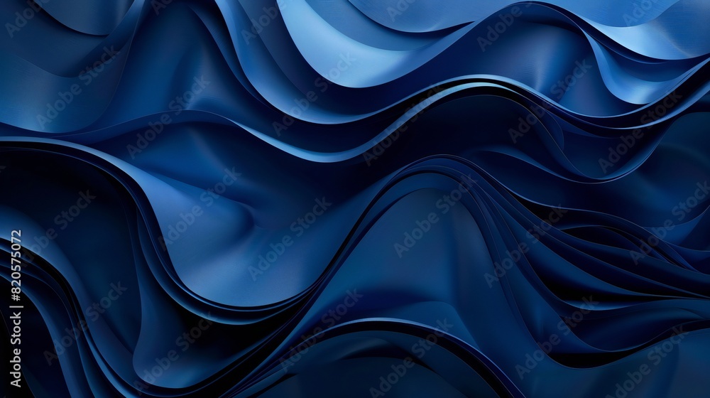 Dark blue paper waves cascading across an abstract banner, adding depth and dimension to the design. Dark blue paper waves cascading across an abstract banner, adding depth and dimension to the design.