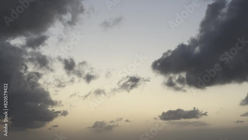 沖縄 首里の展望台から見た夕景