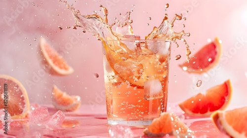 Grapefruit Soda Splash with...