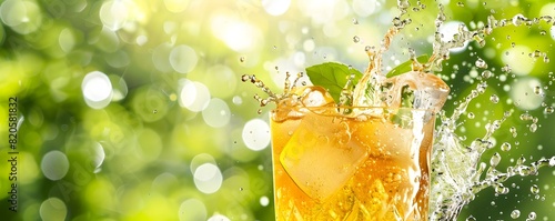 Refreshing Ginger Ale Splas...